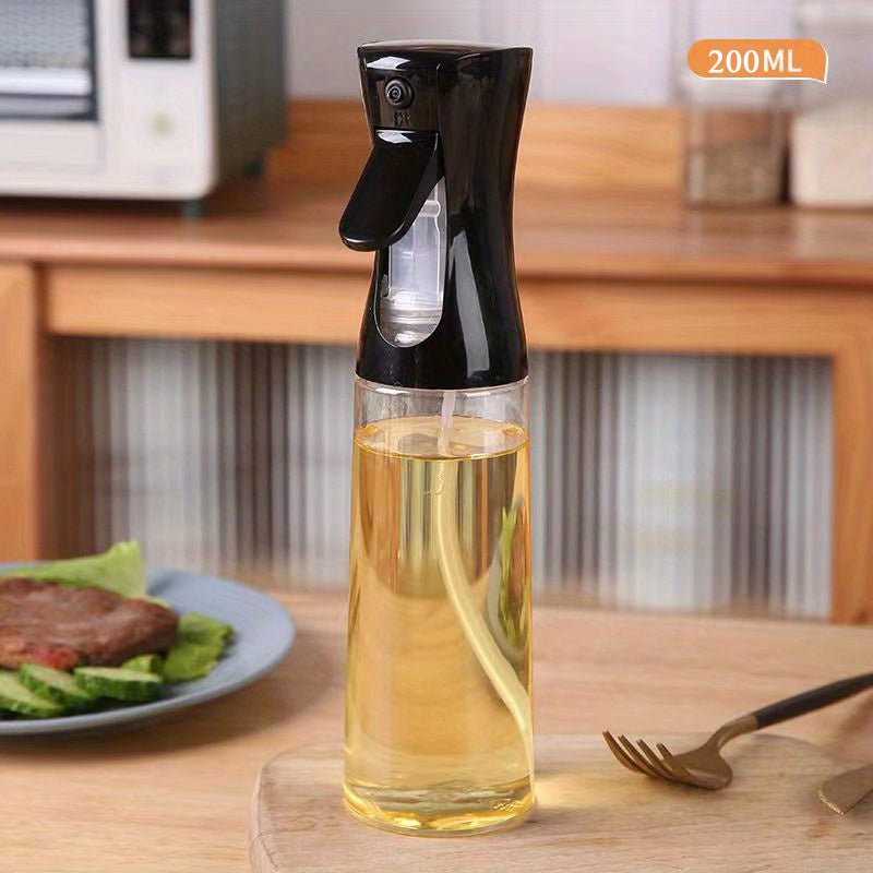 1pc 200ml 500ml Oil Spray Bottle Kitchen Cooking Olive Oil Dispenser Camping Barbecue Roasting Vinegar Sauce Oil Sprayer Edible Oil Jar