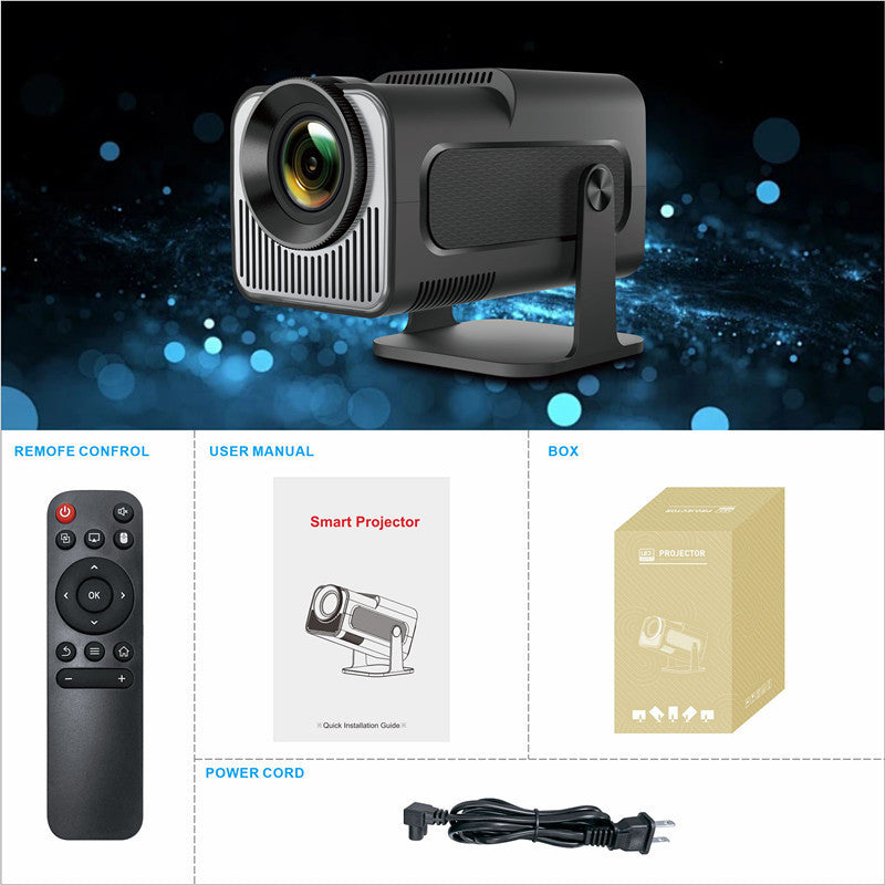 New Bluetooth Home Portable Mini Projector