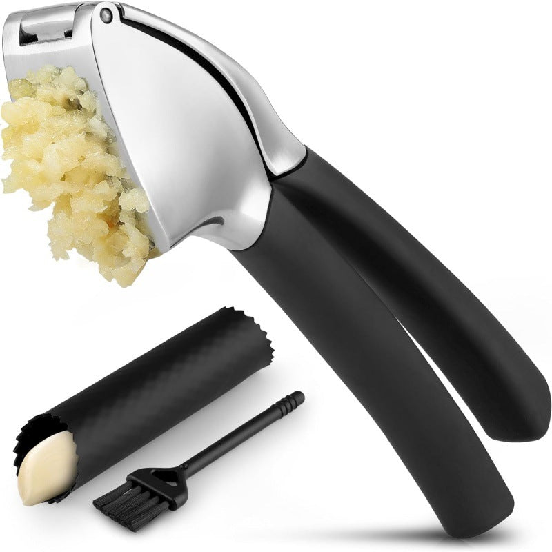 Non-slip Handle Manual Garlic Garlic Pressing Crushing Garlic Clip