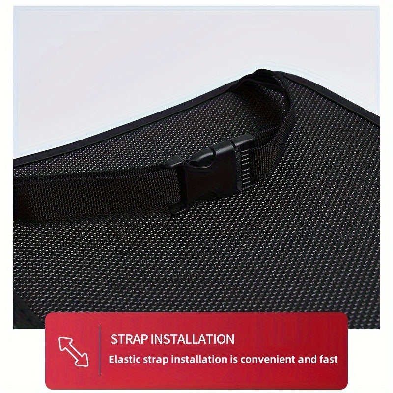 1pc Faux Leather Car Seat Back Storage Bag - Spacious, Durable, Easy to Clean Hanging Organizer for Water Bottles, Snacks, and Phone - Perfect for All Car Models, Car Organization | Quilted Texture | Durable Material, Car Sto