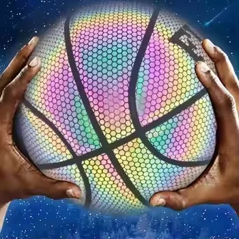 Professional Luminous Basketball Factory Customized Silent Size 7-Basketball Round Luminous Basketball Ball