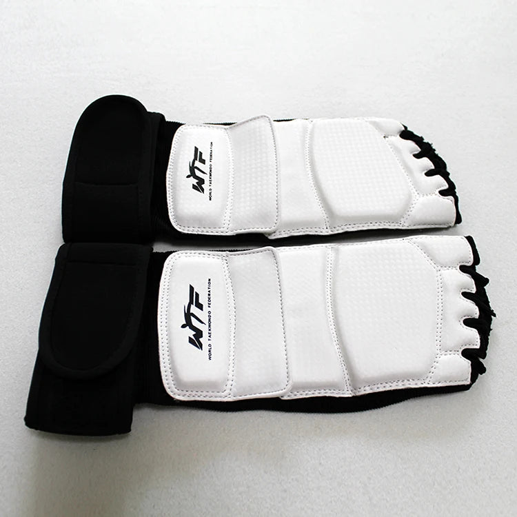 High Quality Taekwondo Foot Hand Protector Ankle Support Fighting Foot Guard WT Approved Palm Protector Wholesale Kickboxing