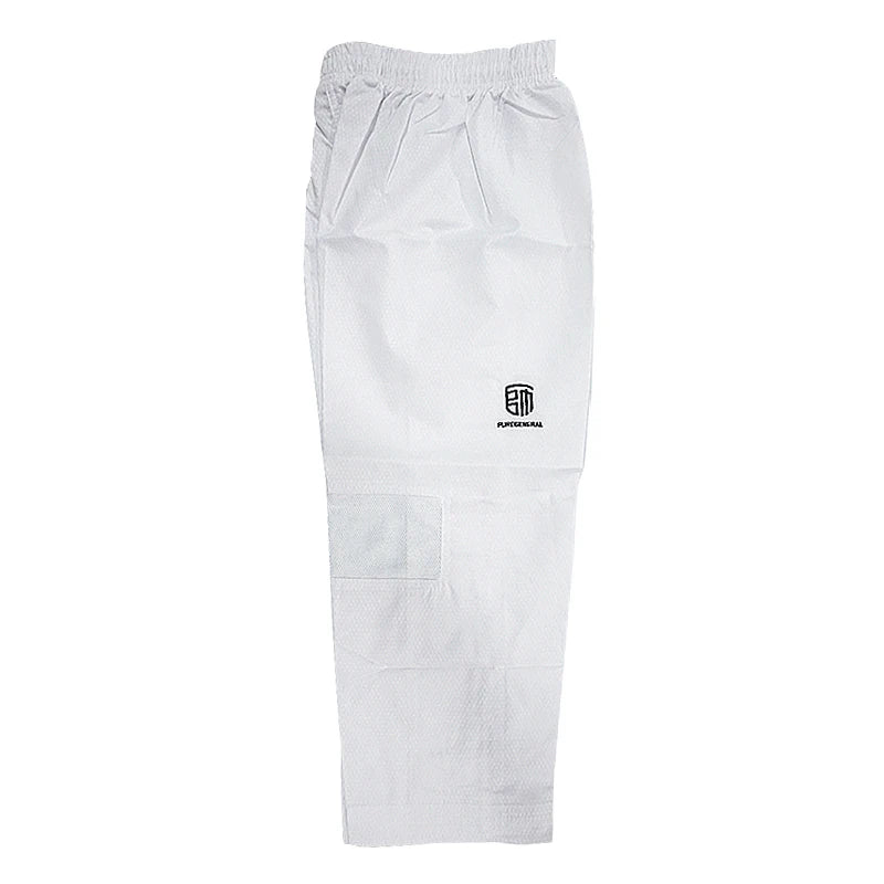 High Quality Black Stretch Dobok Breathable Karate Training Uniform Taekwondo Suits for Kids Adults Martial Arts Equipment