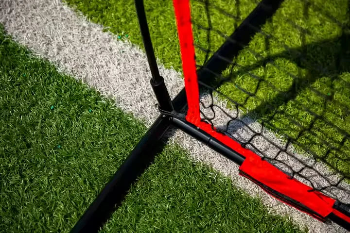 7x7ft American Football Goal Net with Steel Frame 5 Pockets Foldable Design Eco-Friendly Materials for Target Training