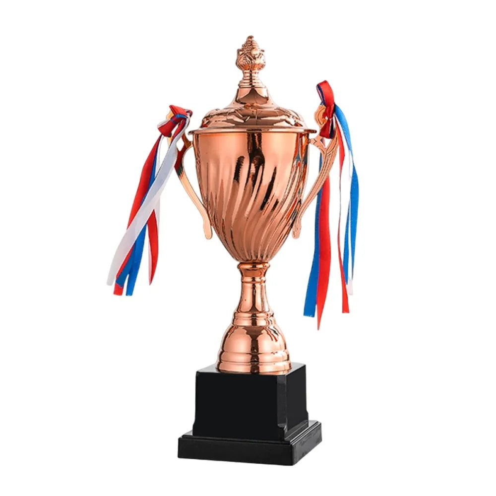 35/32/29CM Trophy Cup Gold Silver Bronze Memorial Souvenir Winner Cup Souvenir Team Prize Metal Trophy Football Soccer