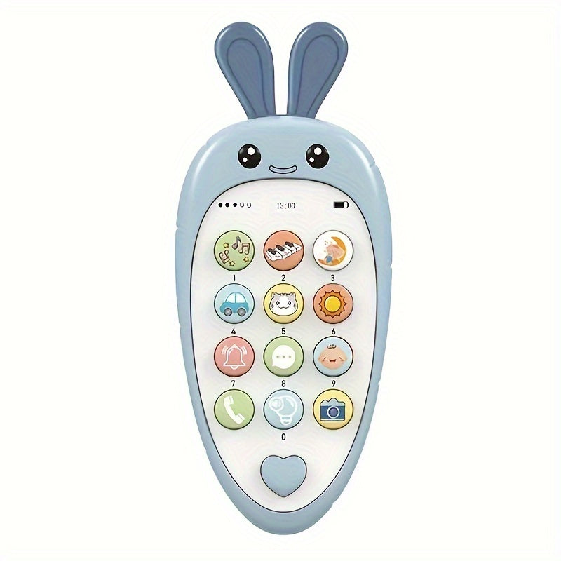 Baby Phone Toys Bilingual Telephone Teether Music Voice Toy Early Educational Learning Machine Electronic Children Gift Baby Toy Christmas/Halloween/Thanksgiving Day Christmas Halloween Thanksgiving Gifts