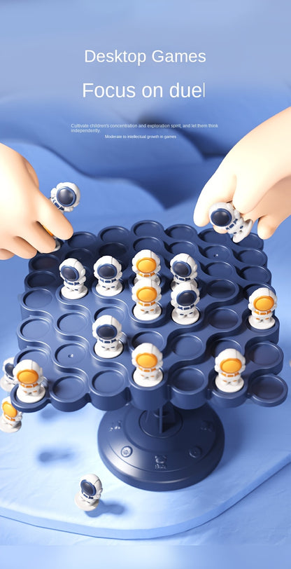 Astronaut Balance Tree Board Game.Focus Training Parent-child Interactive Brain Thinking Puzzle Toys Christmas, Halloween Gift