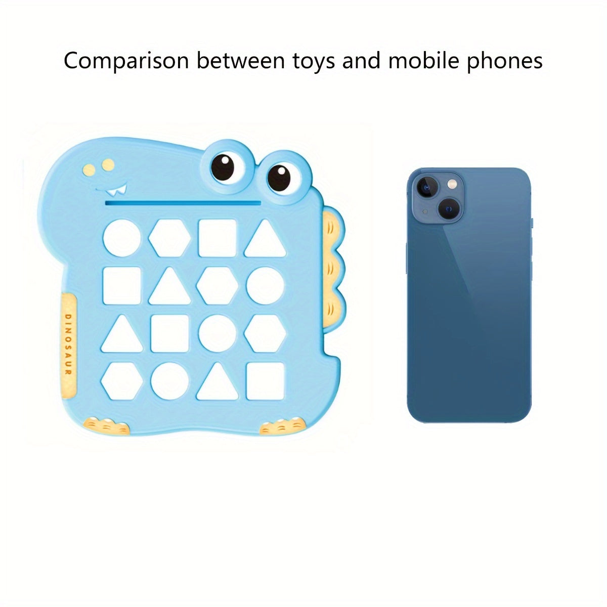 Montessori Toys For Toddlers 1, 2, 3 Year Old, Dinosaur Shape Learning Puzzles For Baby 12-18-24 Months, Early Educational Toys, Perfect Christmas Birthday Gifts For Boys & Girls Age 1-3 easter gift