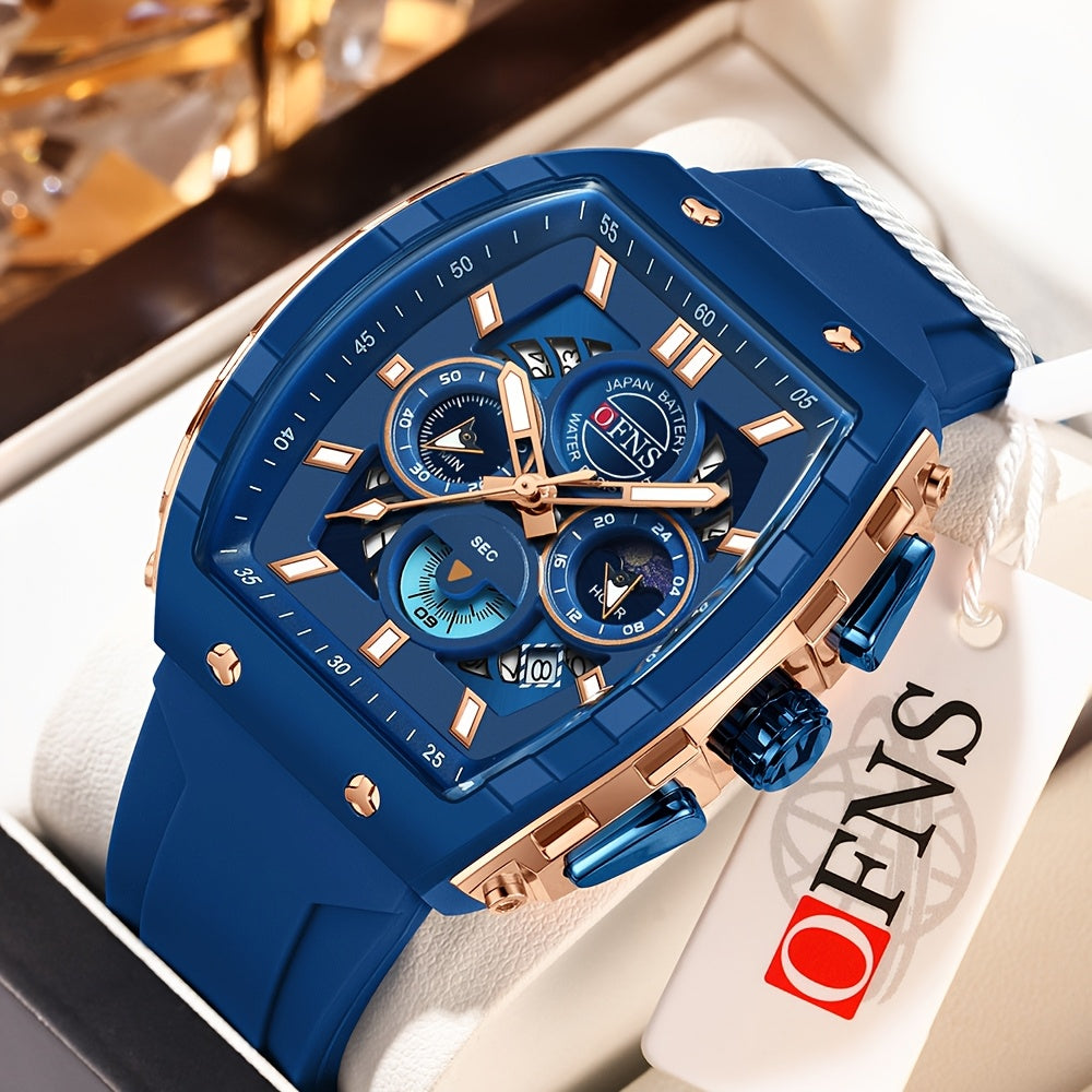 High-Quality 'S Waterproof Watches, Luxury Quartz Chronograph Timepieces, Luminous Calendar Watches For, Stylish Business Watches For, Perfect Gifts for Holidays And Birthdays