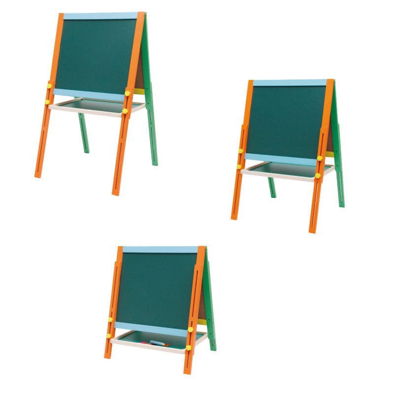 Children's Wooden Magnetic Double-sided Color Drawing Board