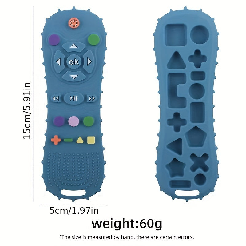 Silicone Baby Teether Toys, Teething Toys For Babies 6-12 Months, Remote Control Shape Infant Toddlers Baby Chew Toys