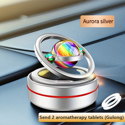 Solar Rotation, Aromatherapy Air Freshener Car, Perfume Solar Diffuser Car Aromatherapy Car Air Freshener