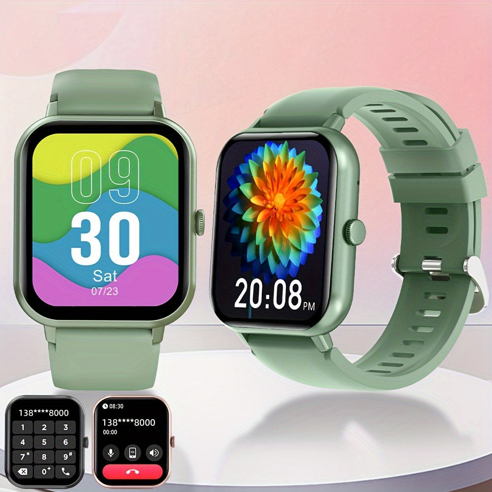 LIFEBEE Smartwatch For Men And Women, 4.65 Cm Full Touch Screen Smartwatch With Answer/Make Calls For Phone, Fitness Tracking Watch With 100+ Exercise Modes, Pedometer, Distance, Calories