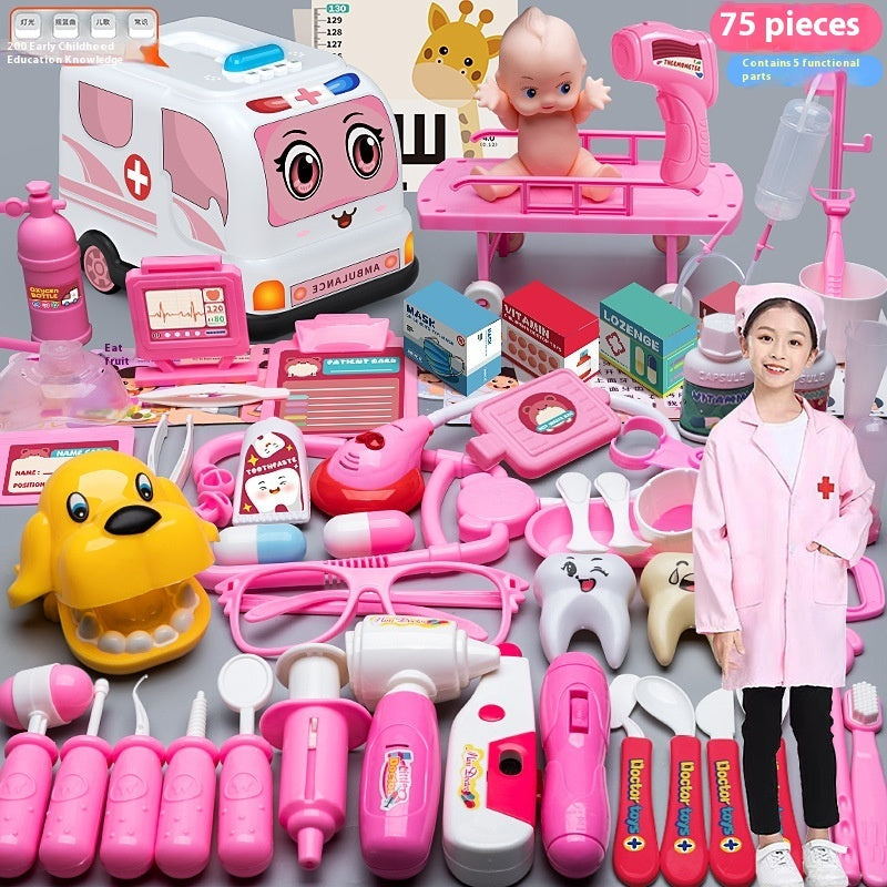 Children's Doctor Toy Set Tool Medical Box
