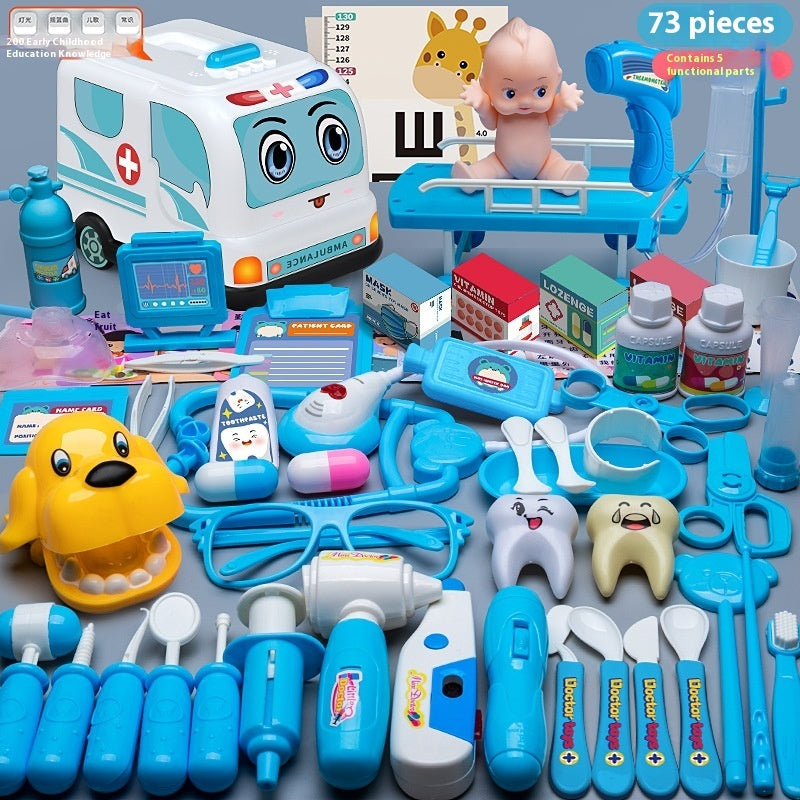 Children's Doctor Toy Set Tool Medical Box
