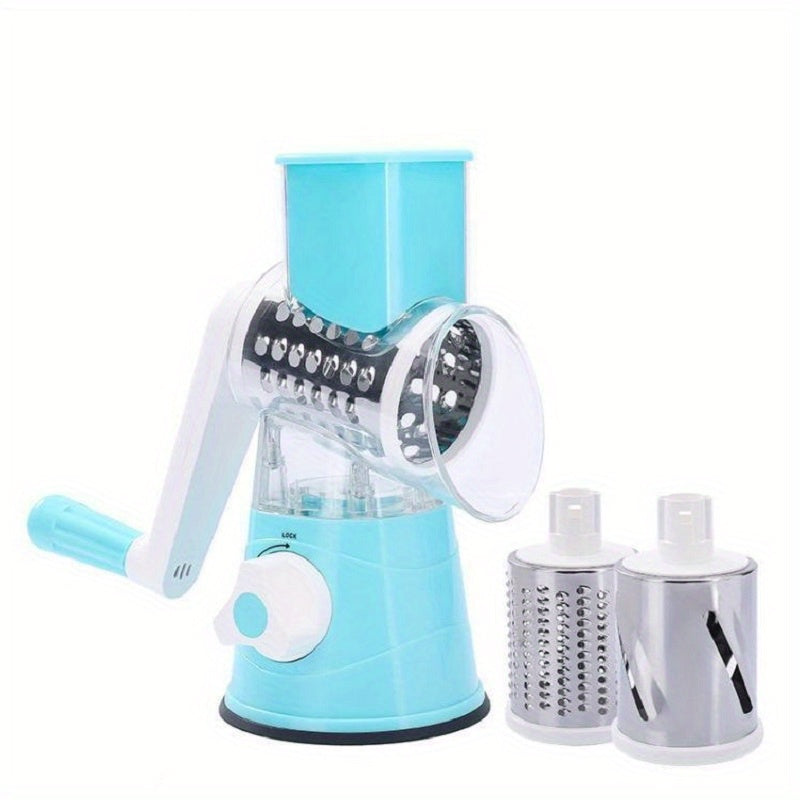 1pc, Vegetable Slicer, Multifunctional Fruit Slicer, Manual Food Grater, Roller Vegetable Grater, Cutter, Potato Grater, Household Potato Chopper, Kitchen Stuff, Kitchen Gadgets