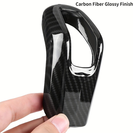 Carbon Fiber Gear Knob Decoration Frame Suitable for 2014-2017 for LAND for RoveR Range for RoveR Sport Gear Knob Decoration Cover Car Interior Accessories