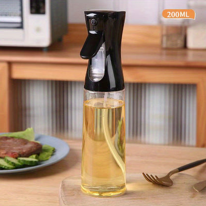 1pc 200ml 500ml Oil Spray Bottle Kitchen Cooking Olive Oil Dispenser Camping Barbecue Roasting Vinegar Sauce Oil Sprayer Edible Oil Jar