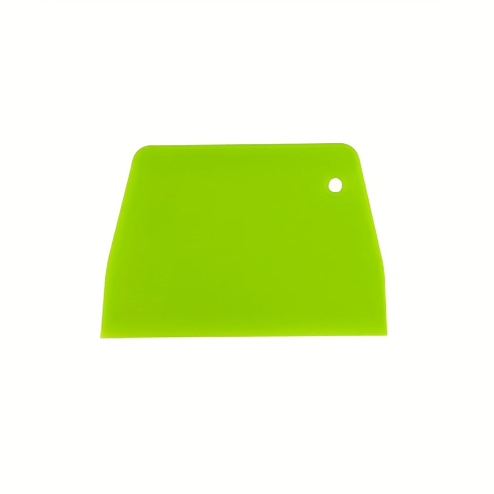 1Pc Flexible Plastic Dough Scraper - Multipurpose Kitchen Pastry Cutter & Bread Slicer