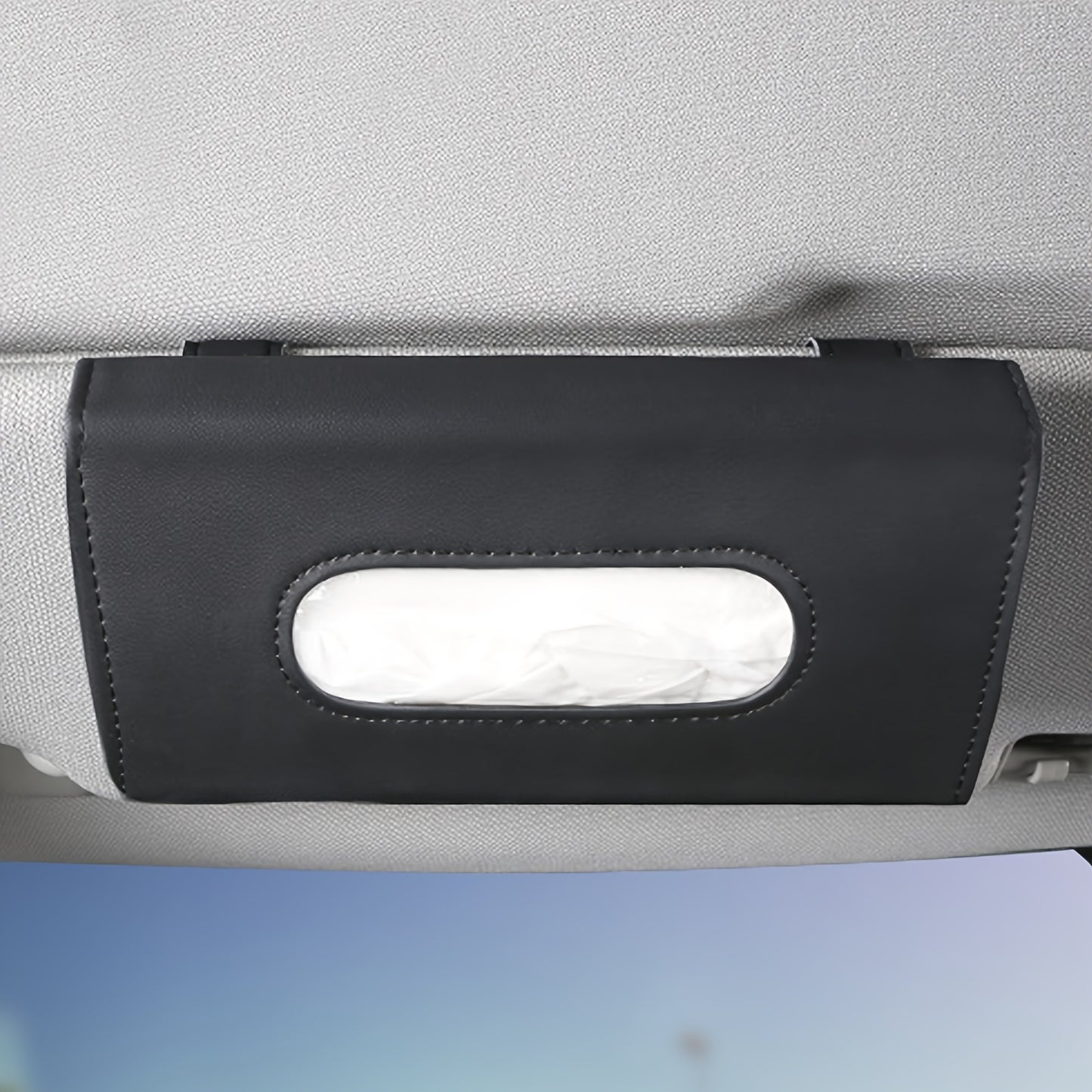 Automobile Sunshade Paper Towel Box Car - Mounted Fashion Pull-out Carton