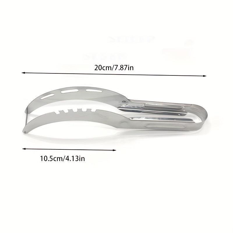 1pc, Cutting Watermelon Block Slicer Cutter, Watermelon Fruit Splitter, Stainless Steel Cutting Watermelon Tool, Kitchen Gadgets, Kitchen Supplies, Kitchen Tools