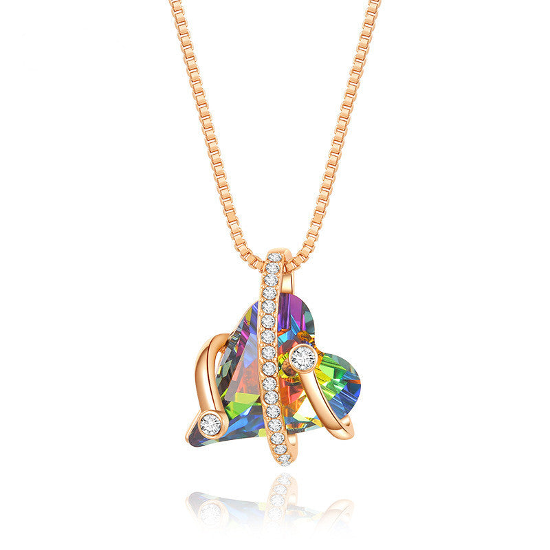 Aurora Love Necklace Niche Design Fashion
