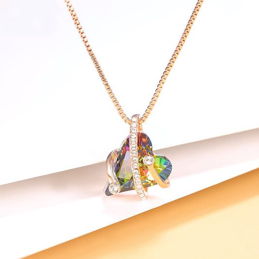 Aurora Love Necklace Niche Design Fashion