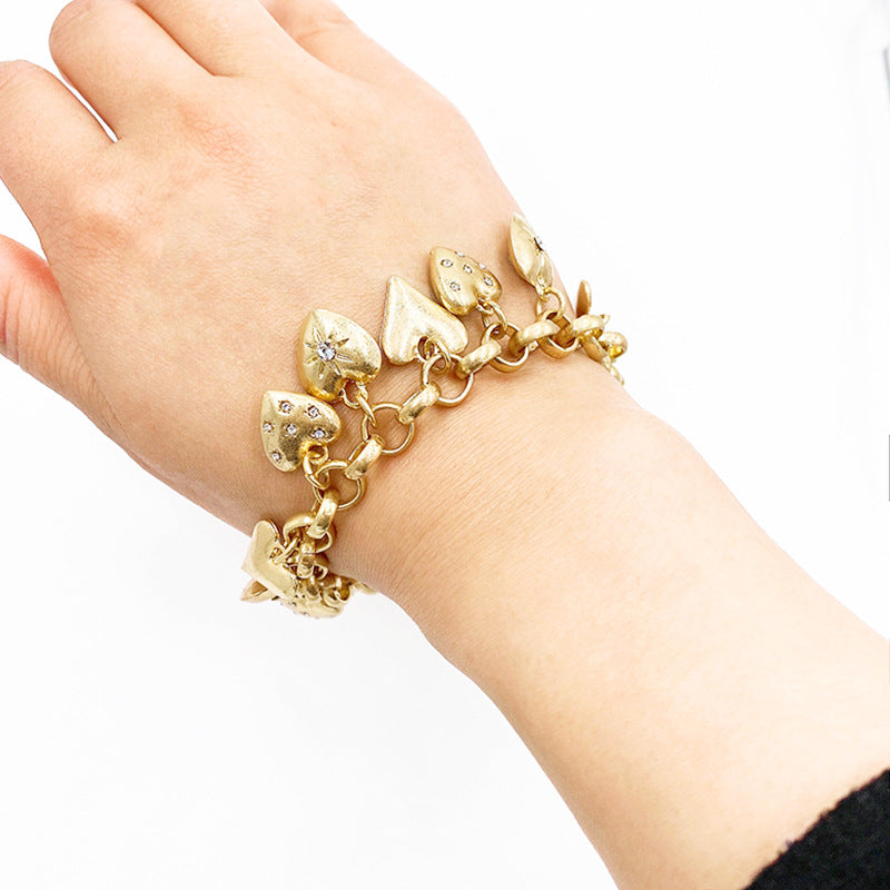 Set Diamond Love More Pendant