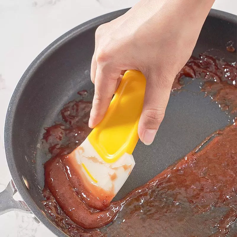 1pc Oil-Proof Silicone Kitchen Scraper : The Perfect Tool For Effortless Cleaning