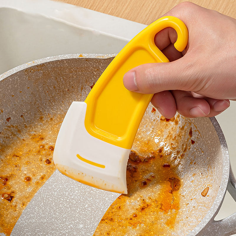 1pc Oil-Proof Silicone Kitchen Scraper : The Perfect Tool For Effortless Cleaning