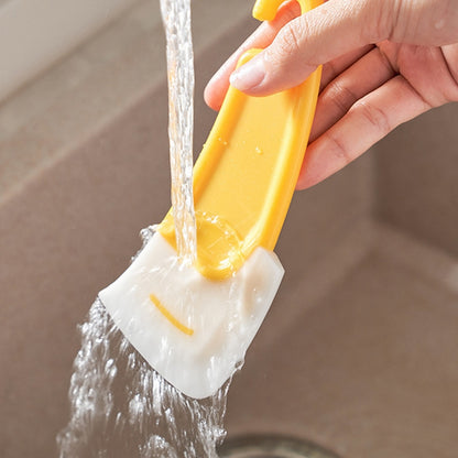 1pc Oil-Proof Silicone Kitchen Scraper : The Perfect Tool For Effortless Cleaning