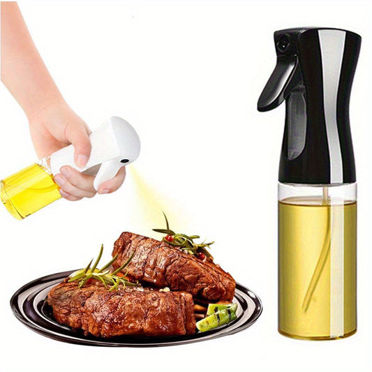 1pc, 300ml Oil Spray Bottle Kitchen Cooking Olive Oil Dispenser Camping BBQ Baking Vinegar Soy Sauce Sprayer Containers, Oil Dispenser Bottle Sprayer For Kitchen, Air Fryer, Salad, Baking, Grilling, Frying