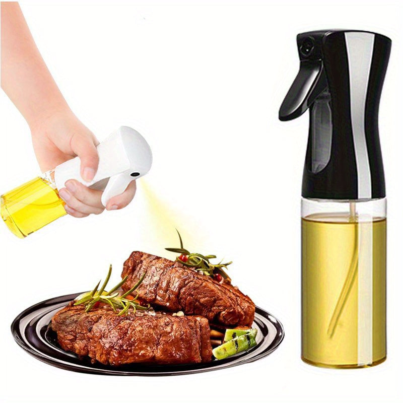 1pc, 300ml Oil Spray Bottle Kitchen Cooking Olive Oil Dispenser Camping BBQ Baking Vinegar Soy Sauce Sprayer Containers, Oil Dispenser Bottle Sprayer For Kitchen, Air Fryer, Salad, Baking, Grilling, Frying