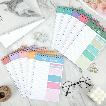 1 Pack, To Do List Notepad Daily To Do List Notebook 12.7cm X 20.32cm Daily Planner 30 Sheets For Work Academic Planner, Fitness Journal Workout Planner Notepad, School Supplies, Back To School, Notebook, Libretas, Notebooks