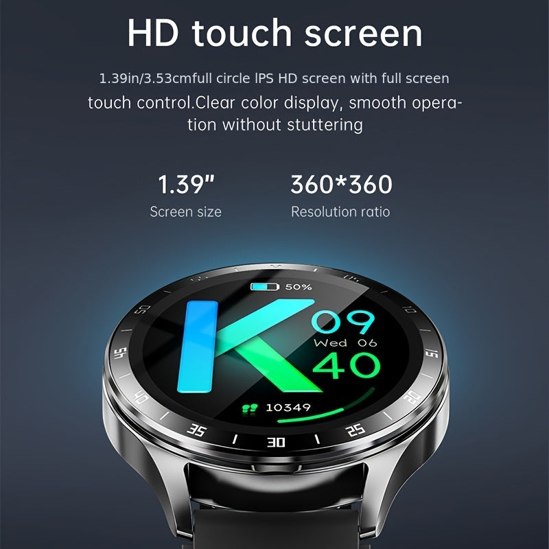 2-in-1 Smartwatch With Headphones, TWS Wireless Headphones, NFC, Sports Music, Full Touch High-definition Screen Fitness Tracker, Sports Watch, Built-in Headphones