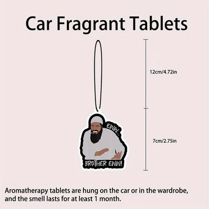 Eww Brother Brother Car Aromatherapy Tablets, Wardrobe Air Fresheners, Perfumes, Rearview Mirror Hanging Decorations, Car Accessories Interior Pendants