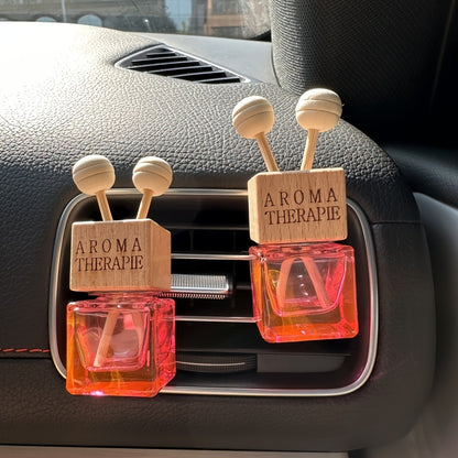 2pcs Car Air Outlet Perfume Bottle Clip Car Interior Accessories Women