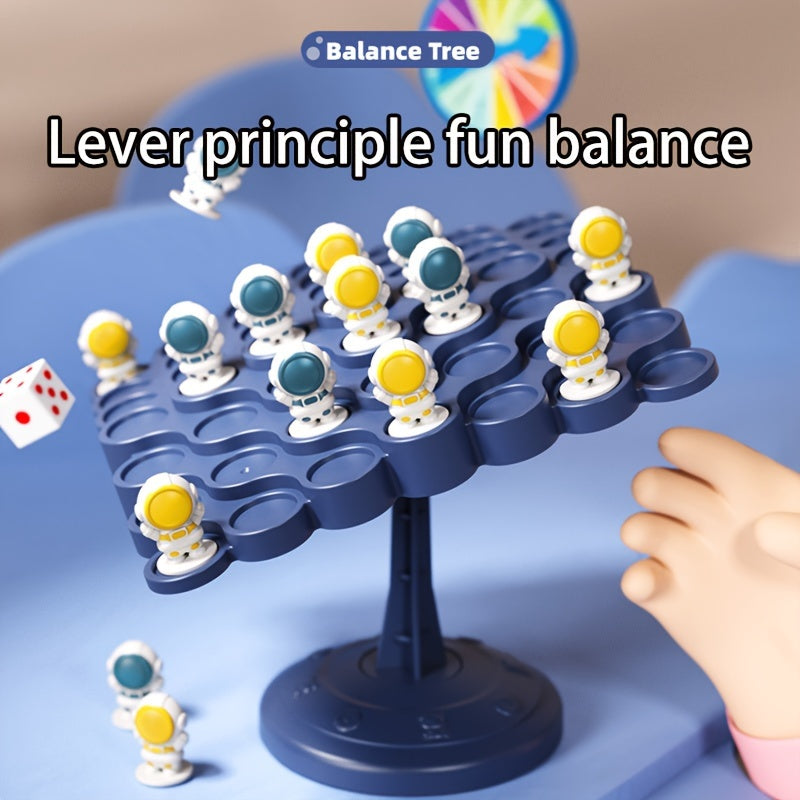 Astronaut Balance Tree Board Game.Focus Training Parent-child Interactive Brain Thinking Puzzle Toys Christmas, Halloween Gift