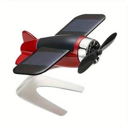 Solar-powered Aircraft Creative Men's Car Decoration Car Interior Accessories Desktop Decorations Gifts For Women And Men Car Enthusiasts easter gift
