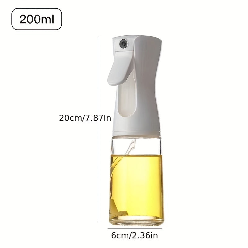 1pc 200ml 500ml Oil Spray Bottle Kitchen Cooking Olive Oil Dispenser Camping Barbecue Roasting Vinegar Sauce Oil Sprayer Edible Oil Jar