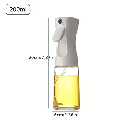 1pc 200ml 500ml Oil Spray Bottle Kitchen Cooking Olive Oil Dispenser Camping Barbecue Roasting Vinegar Sauce Oil Sprayer Edible Oil Jar