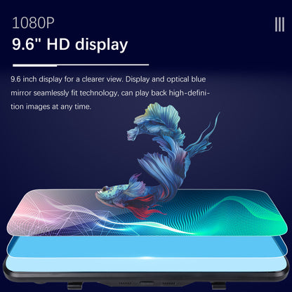 Streaming Media Car Car Dual Lens Smart Touch Rearview Mirror Tachograph