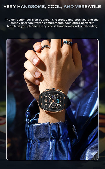 High-Quality 'S Waterproof Watches, Luxury Quartz Chronograph Timepieces, Luminous Calendar Watches For, Stylish Business Watches For, Perfect Gifts for Holidays And Birthdays