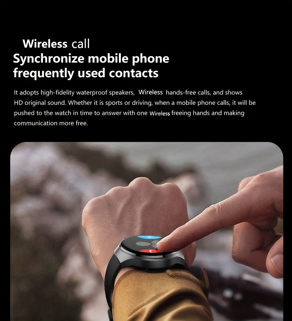 2024 New NFC Smart Watch Men Watch 4 Pro AMOLED 360*360 HD Screen AI Voice Wireless Call Smart Watch For Men Motion Trajectory Compass Smartwatch Men Sports Fitness Watches