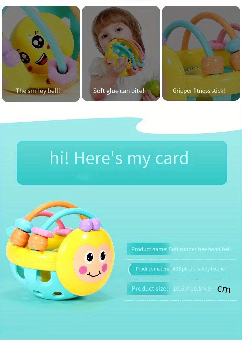 Baby Toys, Newborn Toys, Rattles, Grasping, Gnawing Toys, Hand Grasping Balls