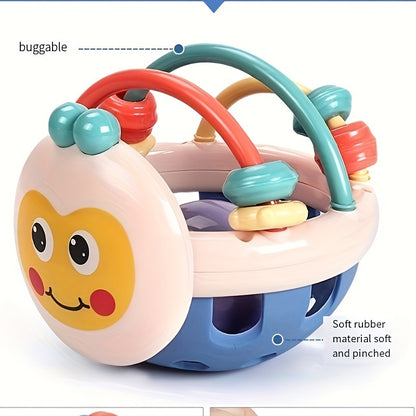 Baby Toys, Newborn Toys, Rattles, Grasping, Gnawing Toys, Hand Grasping Balls