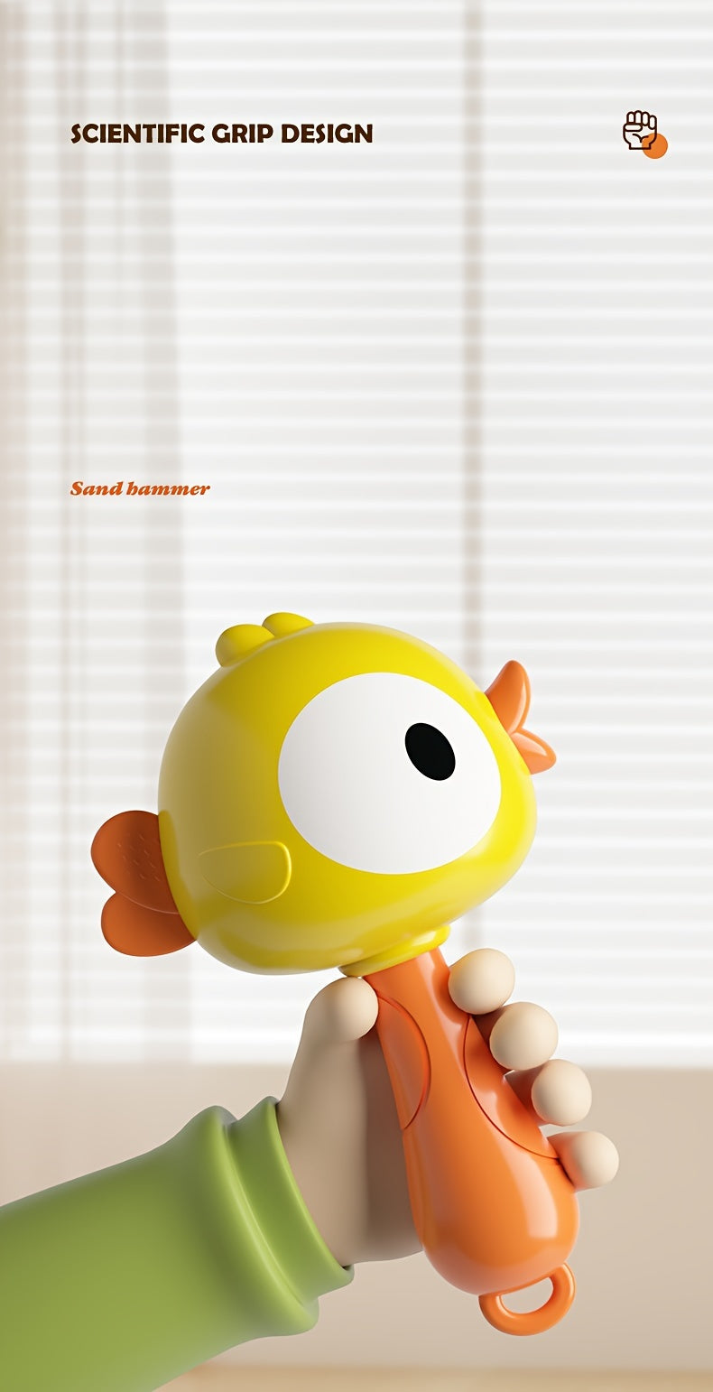 Early Learning Baby Rattle & Sand Hammer Set - Soft Pp Material, Ideal For Newborns 0-3 Years - Perfect For Grip Training & Soothing Soft Rattles For Baby Soft Plush Rattle For Baby