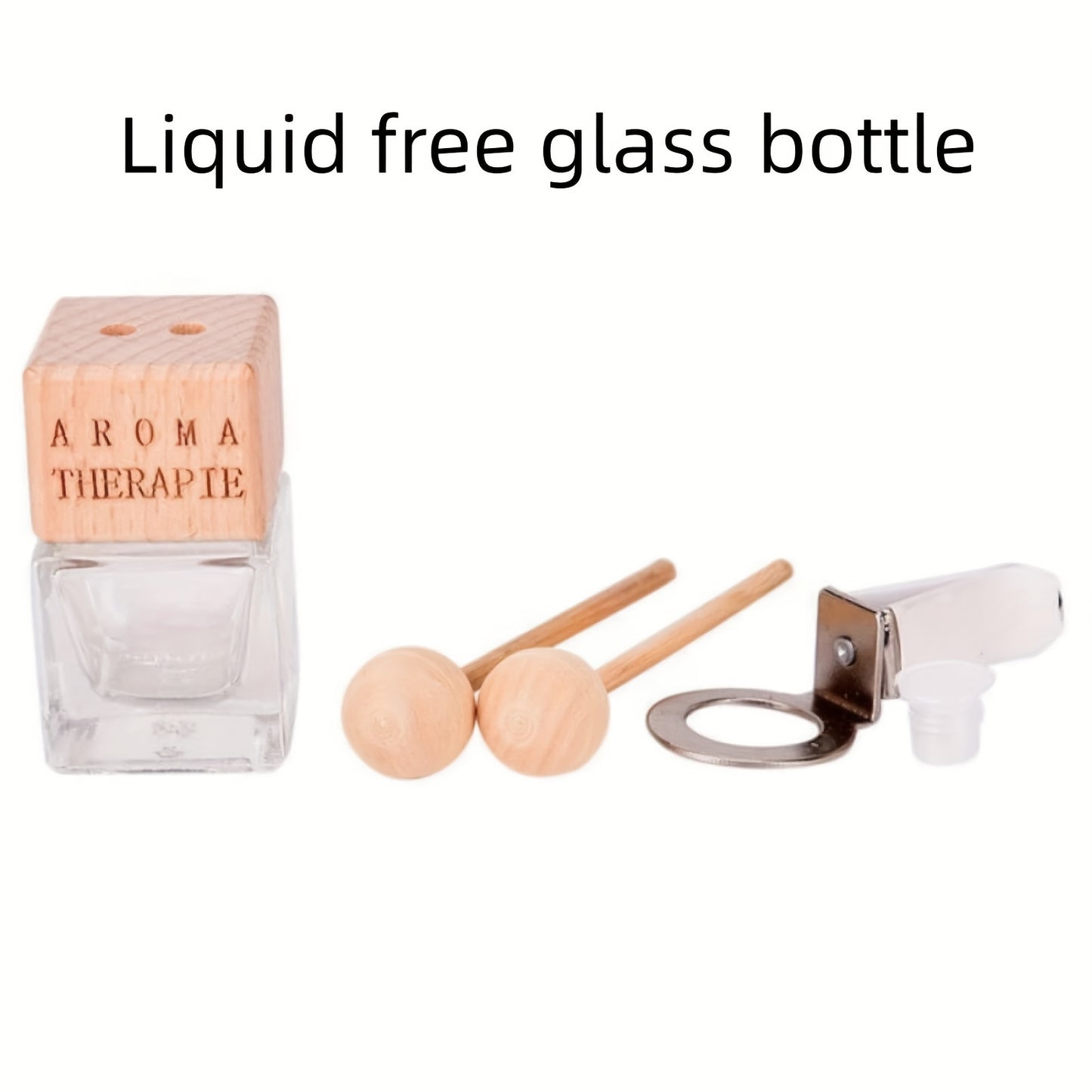 2pcs Car Air Outlet Perfume Bottle Clip Car Interior Accessories Women