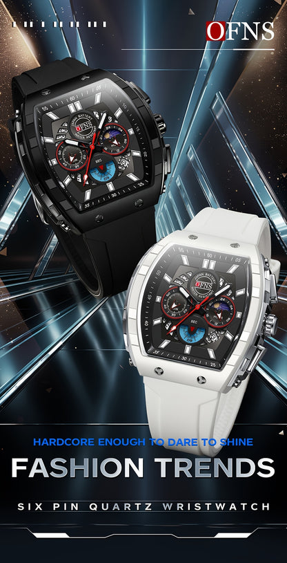 High-Quality 'S Waterproof Watches, Luxury Quartz Chronograph Timepieces, Luminous Calendar Watches For, Stylish Business Watches For, Perfect Gifts for Holidays And Birthdays
