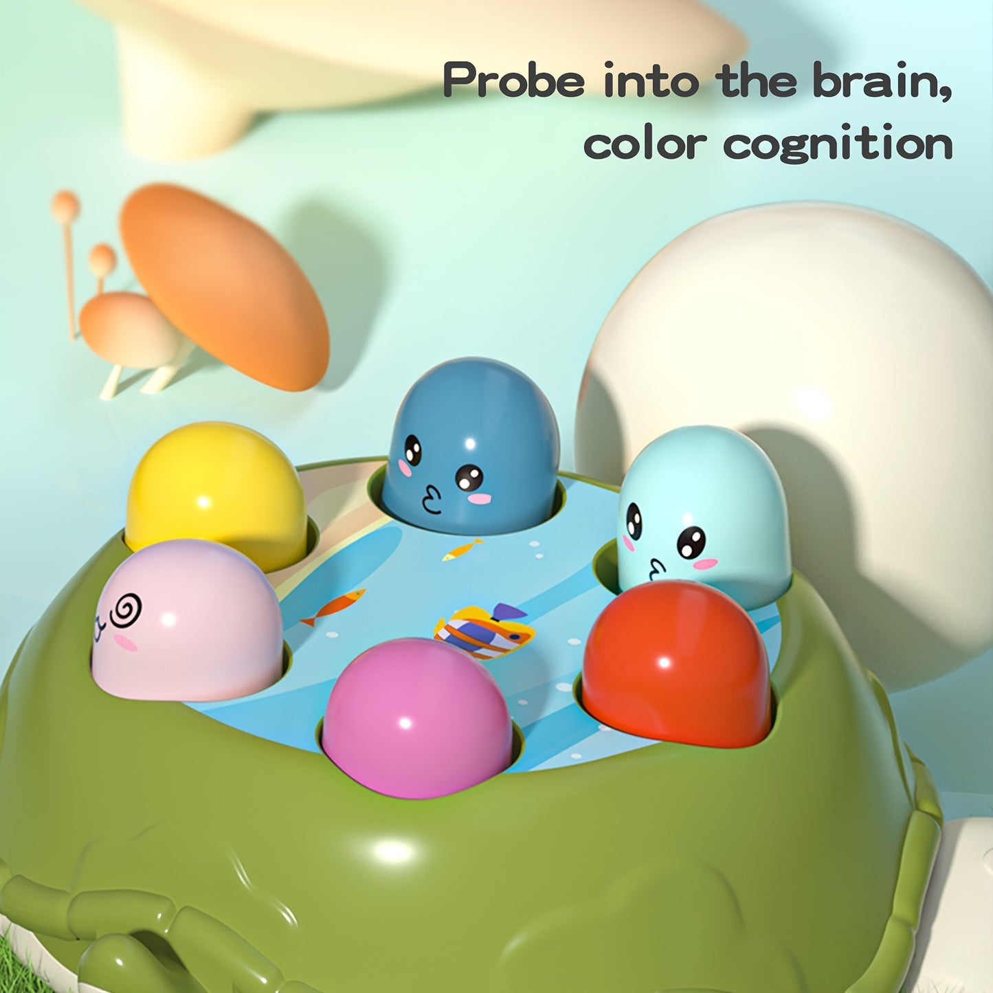 Hammering And Pounding Toy, Toys For Boys And Girls, Baby Interactive Toys Toddler Activities Games With 2 Hammers, Learning, Active, Early Educational Toy, Toddlers Halloween Christmas Gifts